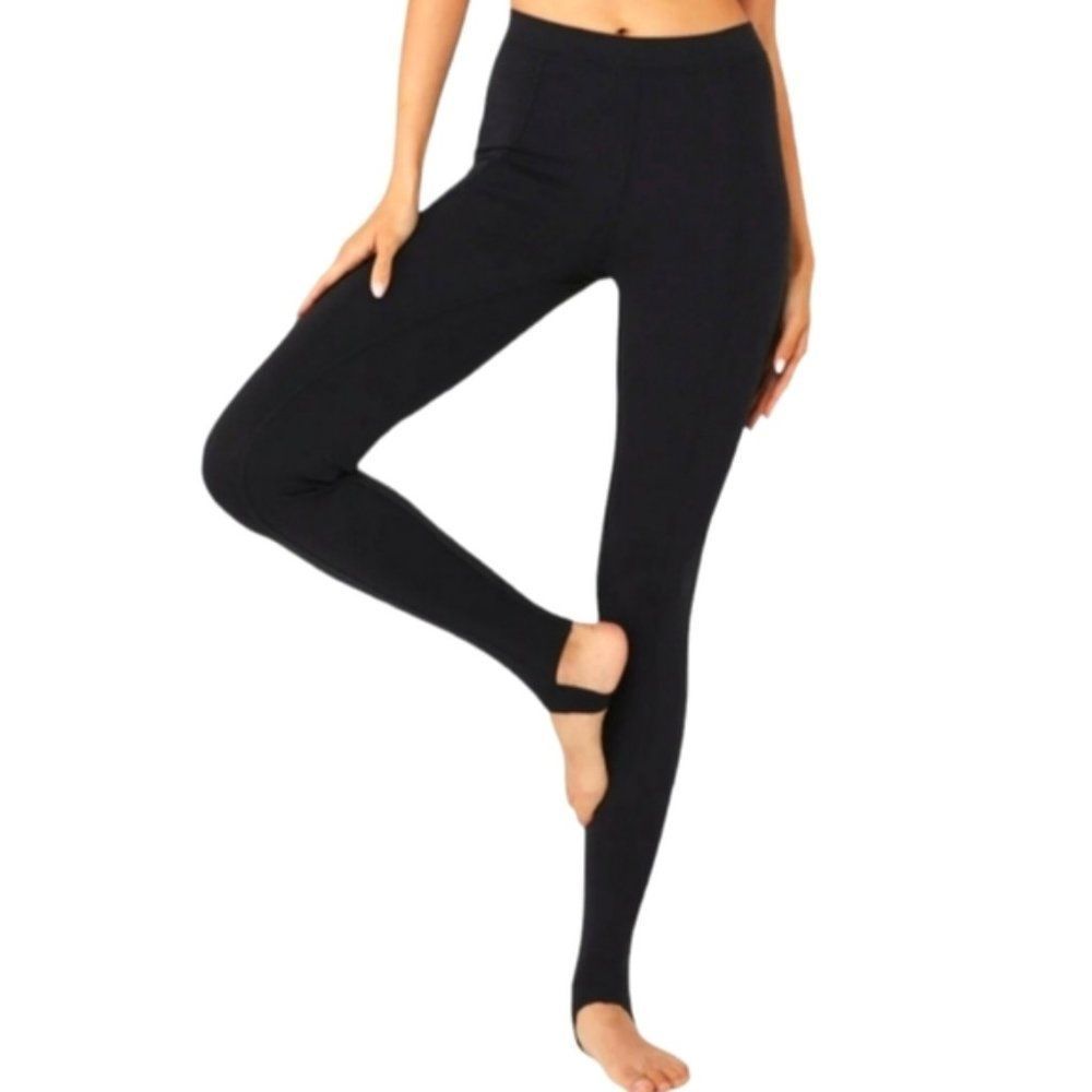 NWT ALO Airbrush High-Waist Enso Legging Black Medium